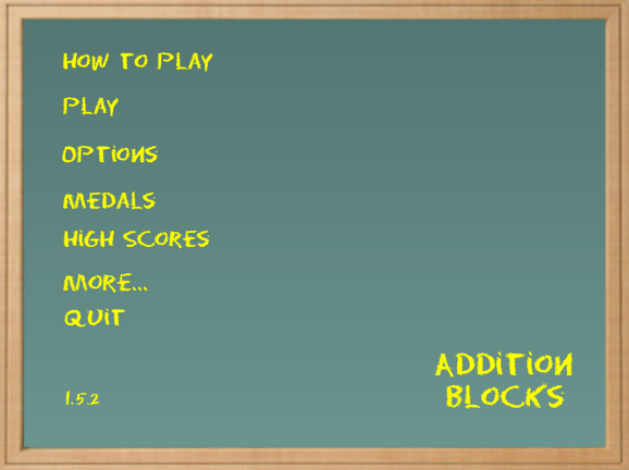 Addition Blocks original title page